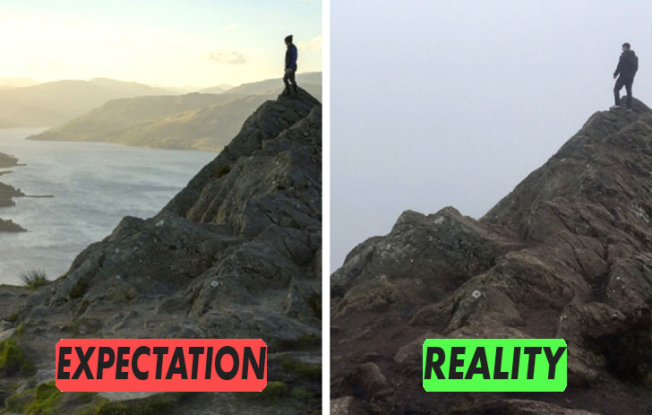 16 Epic Pictures About Travel Expectations Vs Reality