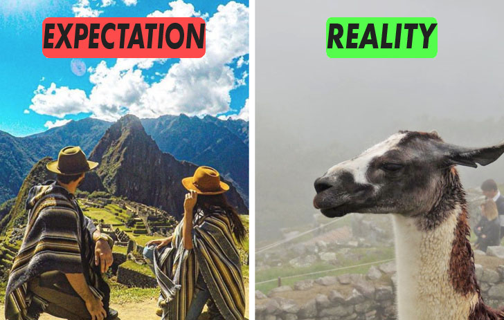 16 Epic Pictures About Travel Expectations Vs Reality