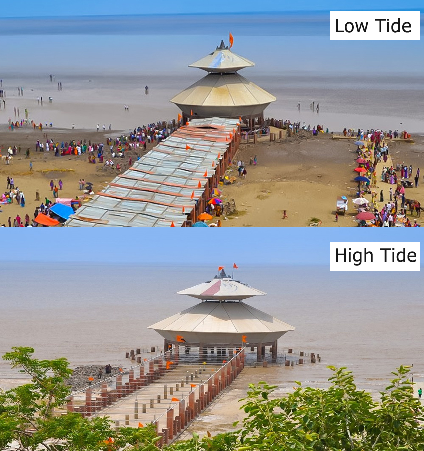 7 Incredible Places That Completely Disappear During High Tide