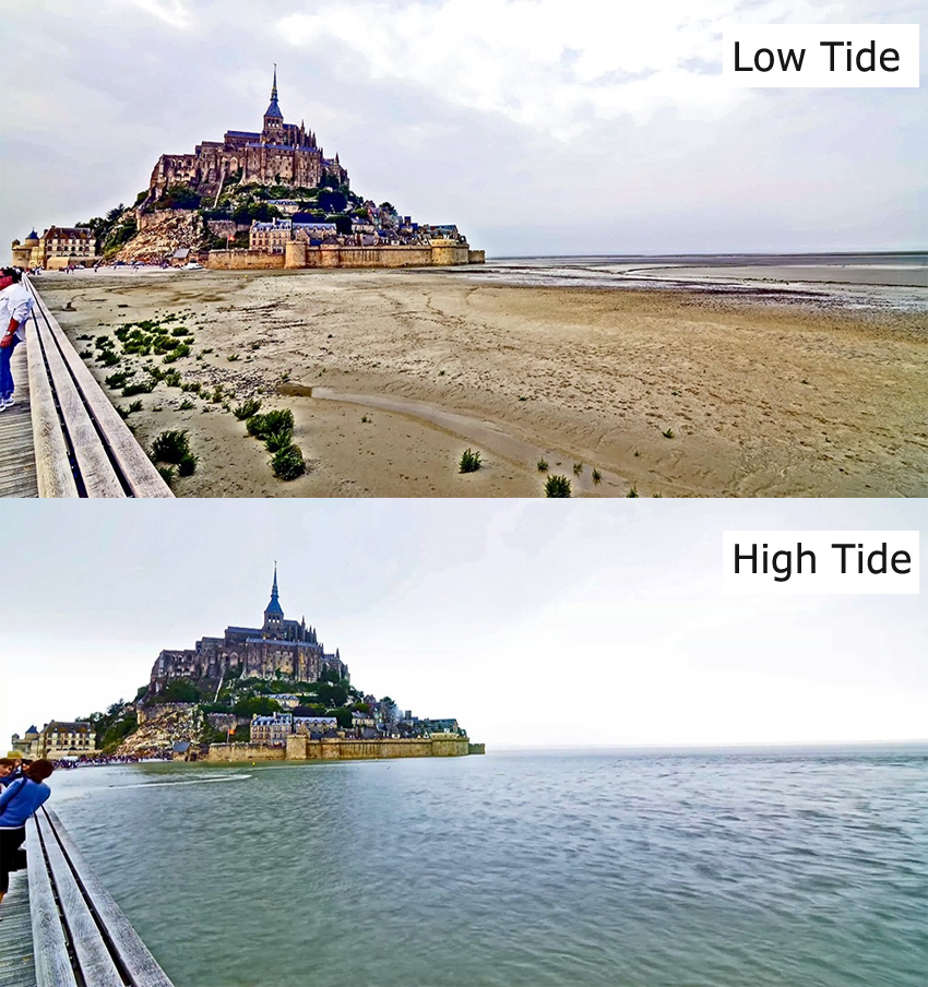 7 Incredible Places That Completely Disappear During High Tide