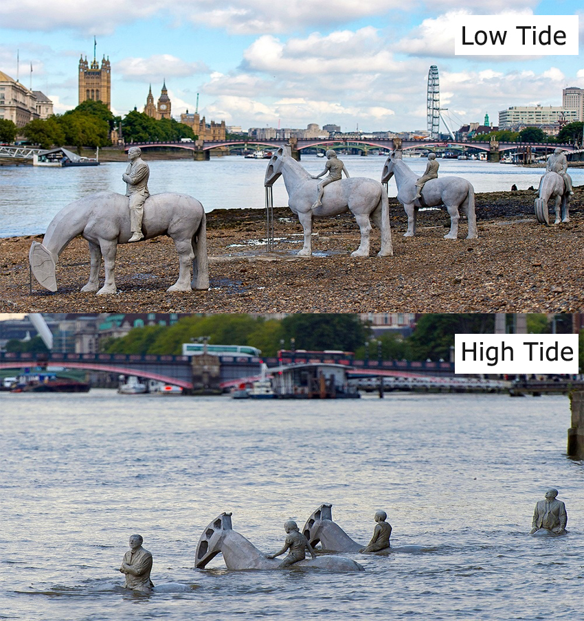 7 Incredible Places That Completely Disappear During High Tide