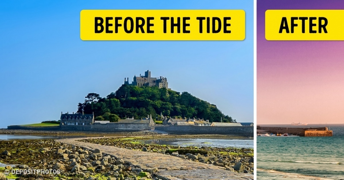 7 Incredible Places That Completely Disappear During High Tide