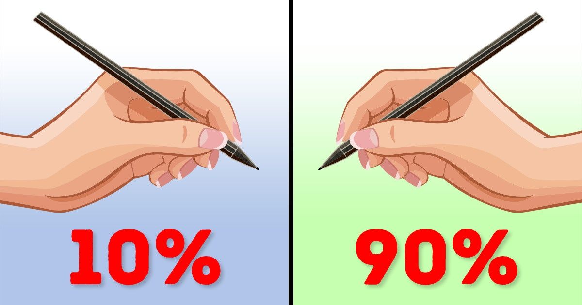 Why There Are So Few Left-Handed People and What Their Advantages Are