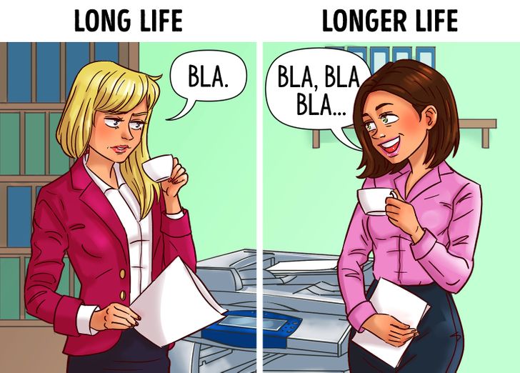 According to a Study Women Who Talk Too Much Live Way Longer