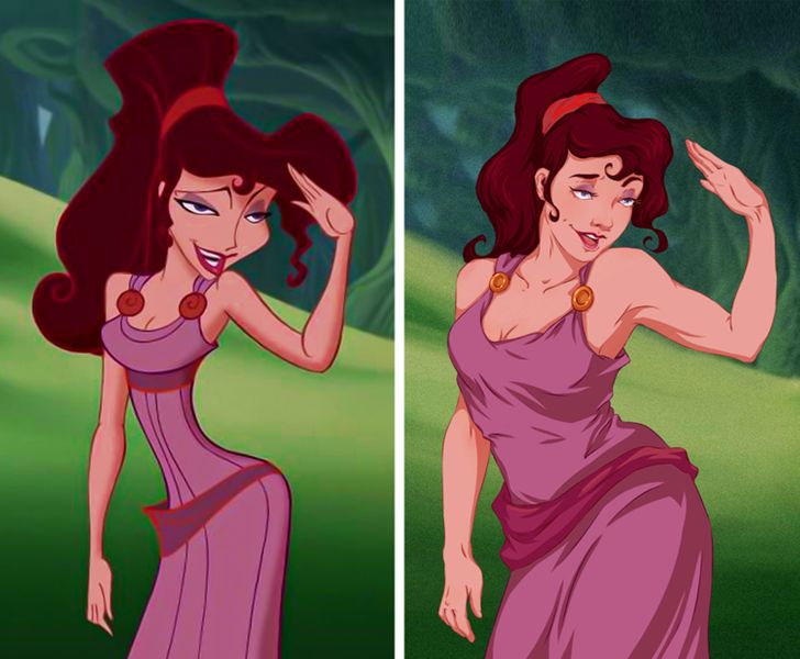 What 8 Cartoon Characters Would Look Like With Realistic Bodies