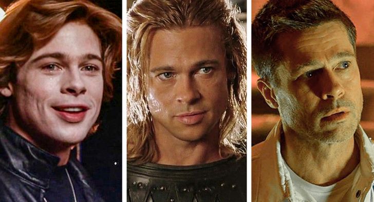 What 8 Hollywood Actors Looked Like in Their Screen Debut, at the Peak of Their Career