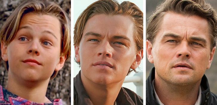 What 8 Hollywood Actors Looked Like in Their Screen Debut, at the Peak of Their Career