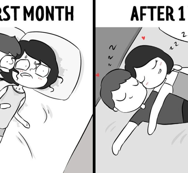 8 Comics Showing a Relationship in the First Month vs a Year Later