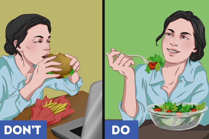 Why You Should Put Your Laptop Aside While You Eat