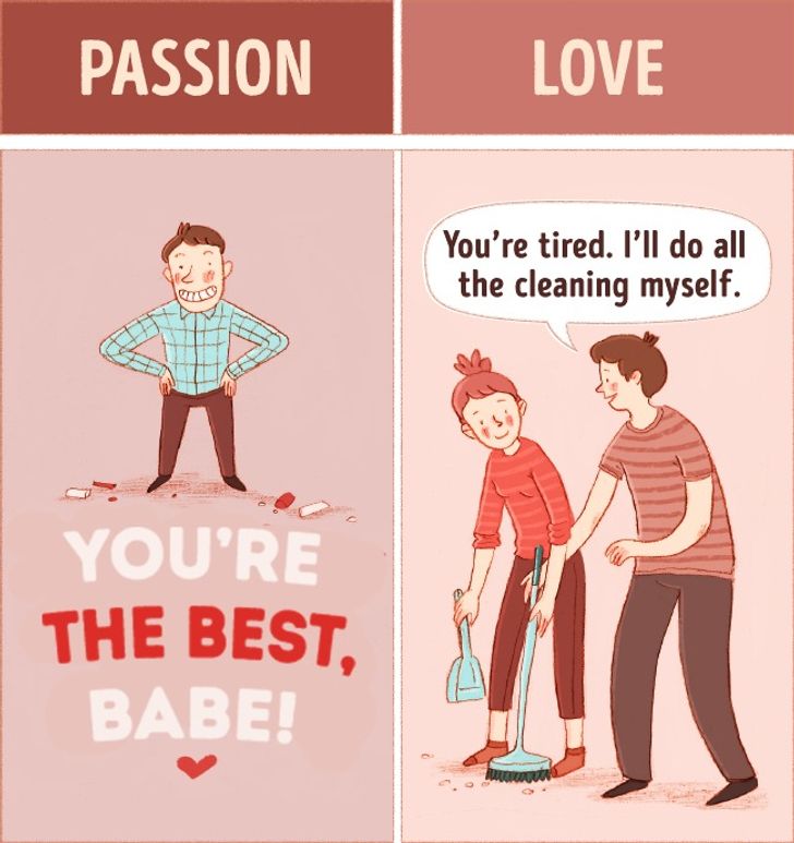 The Differences Between Real Love And Passion