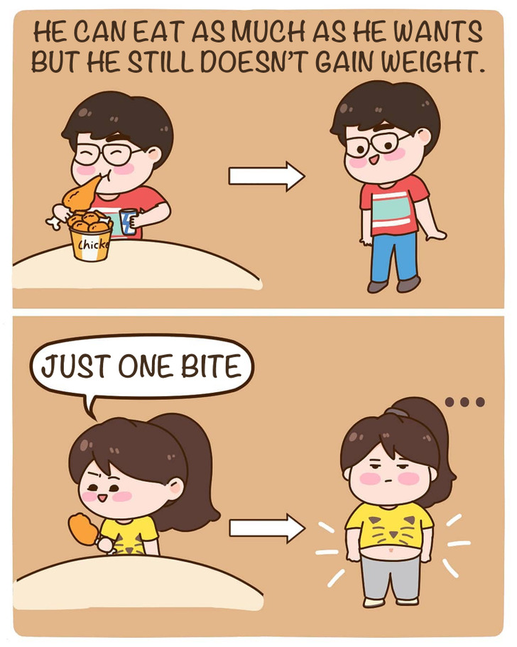 A Couple of Illustrators Turn Their Daily Love Life Into Adorable Comics