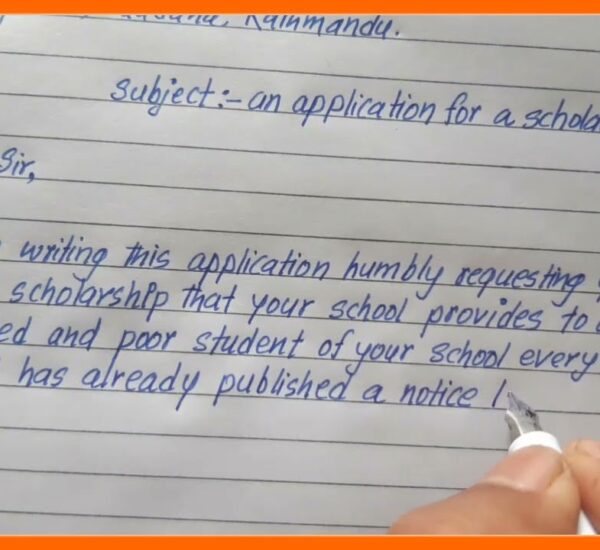 How to Write an Application for a Scholarship A Comprehensive Guide